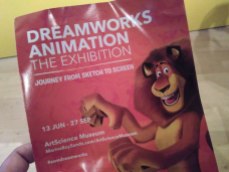 Dreamworks Exhibition in Singapore